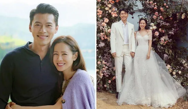 Hyun Bin y Son Ye Jin comenzaron a salir desde 2021, tras la finalización del drama en el que actuaron como pareja. Foto: composición LR/Netflix/Agencia Yonhap