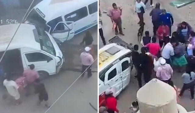 Pasajeros fueron evacuados con ayuda de la Policía y bomberos. Foto: composición LR / captura video