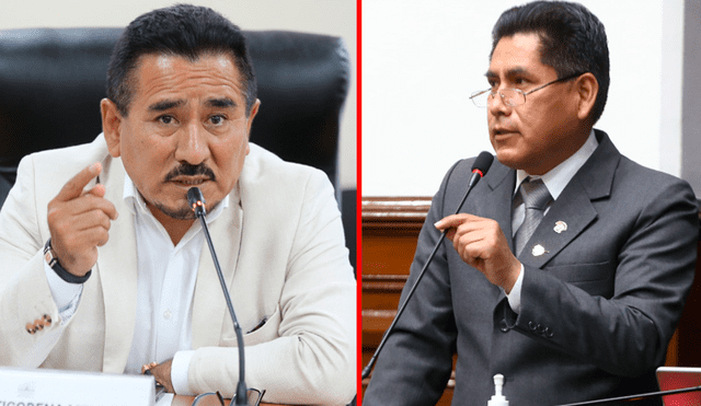 La primera lista que se presentó está liderada por Alejandro Soto de Alianza para el Progreso e incluye a Fuerza Popular, Perú Libre y Avanza País. Mesa directiva. Foto: composición LR/Congreso de la República