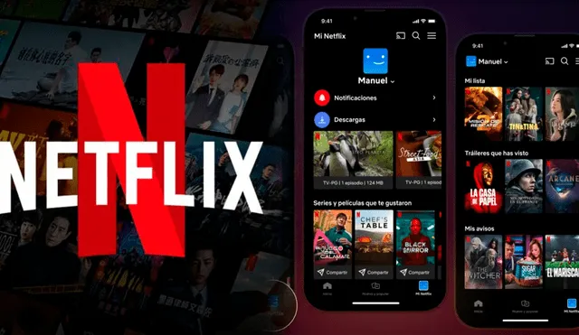 My Netflix está disponible, por el momento, solo para usuarios de iOS. Foto: composición LR/Netflix/Ecommerce News