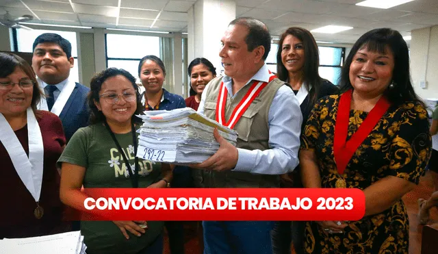 El Poder judicial ofrece 53 vacantes en distintas provincias. Foto: ComposiciónLR/Andina