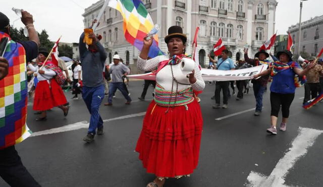 Nancy Tolentino se pronunció sobre la violenta represión que sufrieron mujeres en Lima. Foto: Carlos Noriega