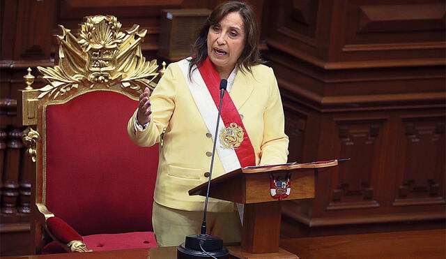 Contenido. La presidenta seguirá insistiendo en su mensaje de diálogo y concertación, pese a que en Lima y regiones exigen su salida y nuevo Congreso. Foto: difusión