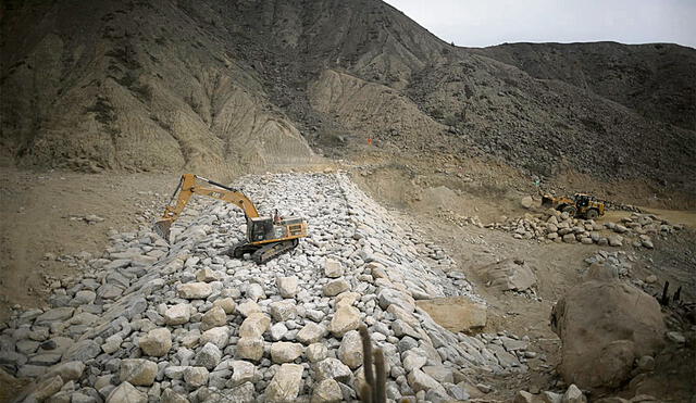 Prevención. Los trabajos en San Ildefonso demandan una inversión de S/408 millones. Foto: difusión