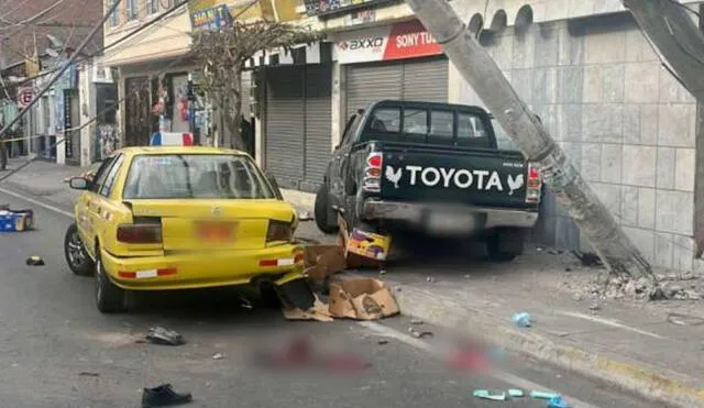 La Fiscalía de Riobamba, Ecuador, detuvo al chofer que ocasionó el accidente y dio positivo para la prueba de alcoholemia. Foto y video: Ecuavisa/difusión