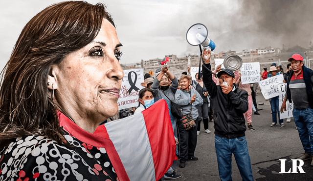 Habrá nuevas jornadas de protesta en el Perú. Foto: composición Álvaro Lozano-LR/ Rodrigo Talavera-LR