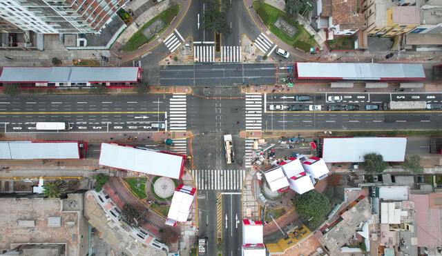 La PNP informó sobre las rutas alternas a la av. Brasil este 28 y 29 de julio. Foto: Andina/Héctor Vinces