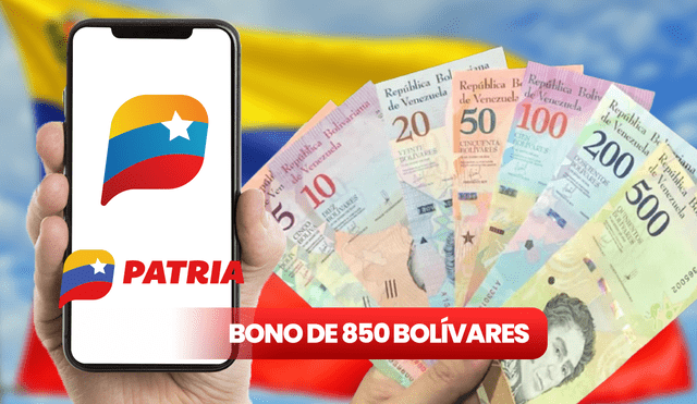 Conoce quiénes cobran el bono de 850 bolívares en Venezuela. Foto: composición LR/ Freepik/ Patria/ Airtm