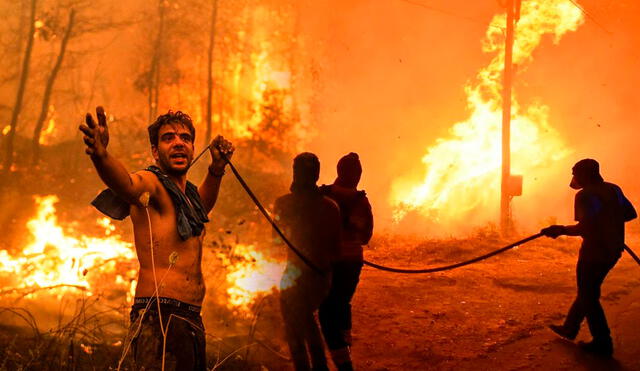 Europa mediterránea se enfrenta a graves incendios. ¿A qué e debe? Foto: composición LR/EFE - Video: UnoTv/YouTube