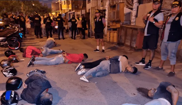 'Gota a gota'. El 60% de estos malhechores están con prisión preventiva, según la Policía. Foto: Bella Alvites/La República - Video: Panamericana