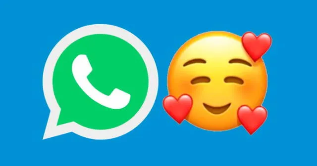 Este emoji de WhatsApp está disponible en iOS y Android. Foto: composición LR