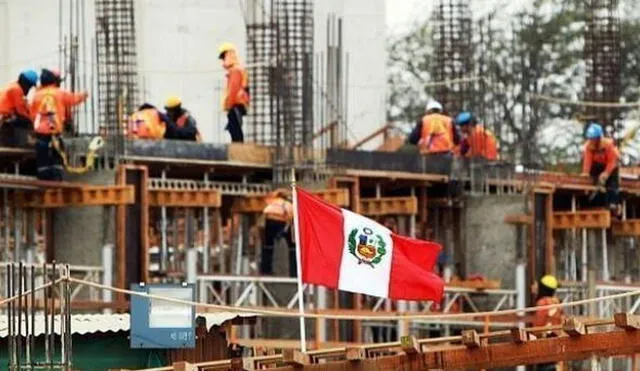 Trabajadores de construcción exigen medidas para reactivar el sector. Foto: Andina