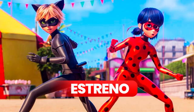 La historia de Ladybug y Cat Noir llega esta vez en formato de una película. Foto: composición LR/Netflix