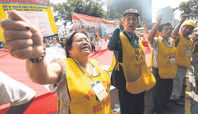 Desatención persistente. Más de 600.000 trabajadores y jubilados que aportaron al Fondo Nacional de Vivienda no han recibido ni un sol en 20 años. Foto: difusión