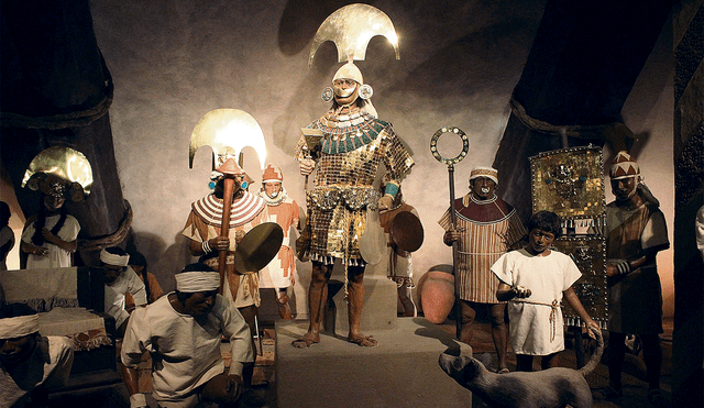 Exhibe al Señor de Sipán. Museo Tumbas Reales, ubicado en la ciudad de Lambayeque, a pocos minutos de Chiclayo. Foto: difusión