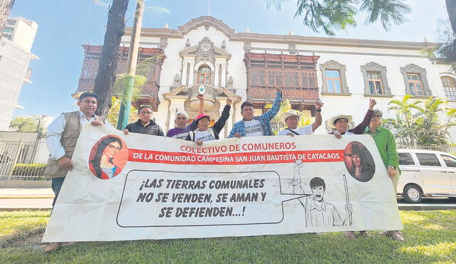Denuncia. Comuneros acusan a asociación vinculada al Sodalicio de tomar parte de sus tierras. Foto: difusión