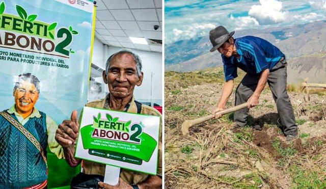 Conoce los requisitos para acceder al FertiAbono II. ¿Cuál es el link para saber si eres beneficiario? Foto: composición LR/Andina