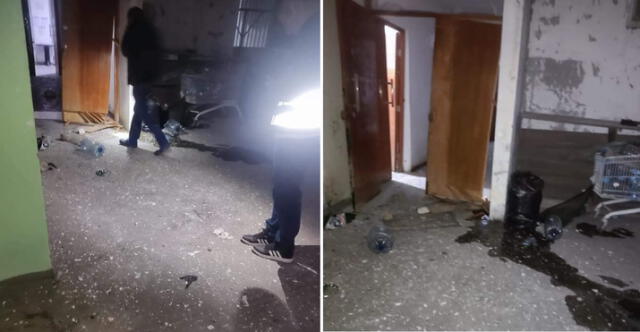 Cuantiosos daños materiales dejó explosión. Foto: Prensa Total - Video: Día a Día Trujillo