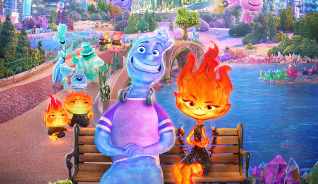 'Elementos' de Disney fue estrenada en junio del 2023. Foto: Disney Latino