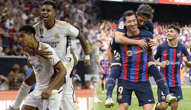 ¿Cuánto pagan Real Madrid vs. Barcelona en las casas de apuestas? Foto: composición de LR/AFP