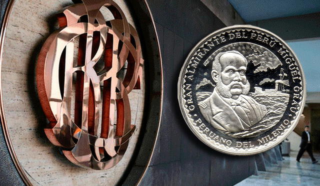 La moneda conmemorativa de Miguel Grau es una de las más codiciadas por los coleccionistas. Foto: composición LR/BCRP