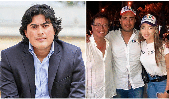 Nicolás Petro, hijo del presidente de Colombia, y su exesposa Day Vásquez fueron arrestados por la Fiscalía. Foto: composición LR