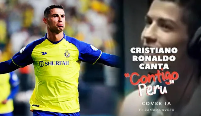 Cristiano Ronaldo milita actualmente en el Al Nassr de la liga árabe. Foto: composición GLR