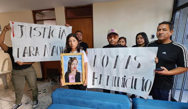 Madre de Naomi pide justicia al Poder Judicial. Foto: Maria Pía Ponce/La República