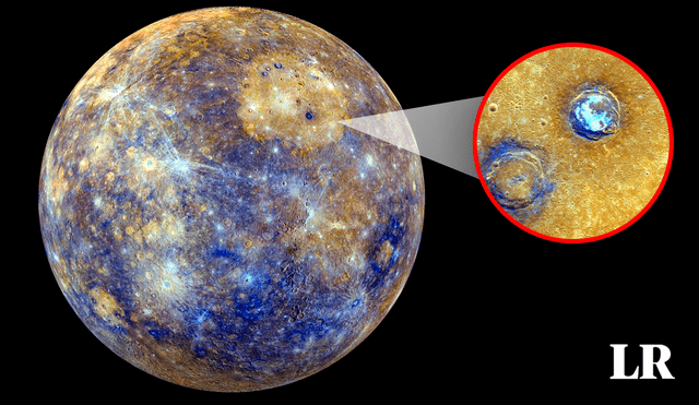 Una sonda de la NASA encontró cráteres de Mercurio que contienen hielo. Foto: composición de Jazmín Ceras / La República