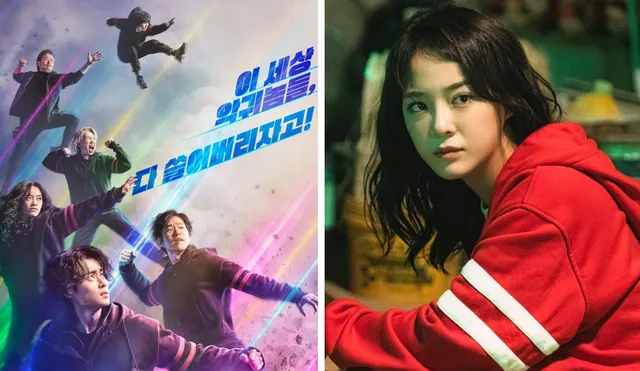 La exitosa serie coreana de suspenso 'The uncanny counter' ya estrenó su segunda temporada. Foto: composición LR/tvN