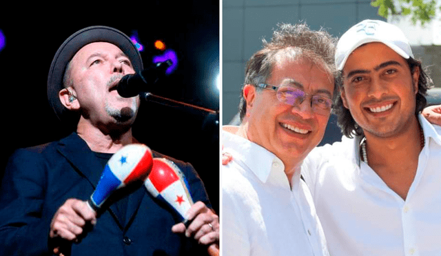 Rubén Blades cantó el último sábado en el estadio Nemesio Camacho El Campín. Foto: composición LR/El Colombiano - Video: @WilberPreciado/Twitter