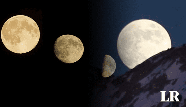 De acuerdo a la NASA,  la luna tendrá una apariencia 7% más grande y 15% más luminosa este 1 de agosto. Foto: composición LR