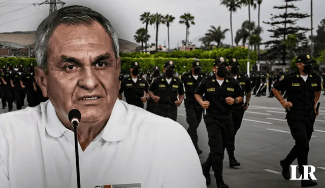 Vicente Romero declaró que cuentan con 24 mil policías que garantizarán la seguridad.Foto: Composición La República / Alvaro Lozano