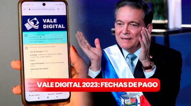 El Vale Digital recibió una nueva extensión por parte del Gobierno de Laurentino Cortizo. Foto: composición LR