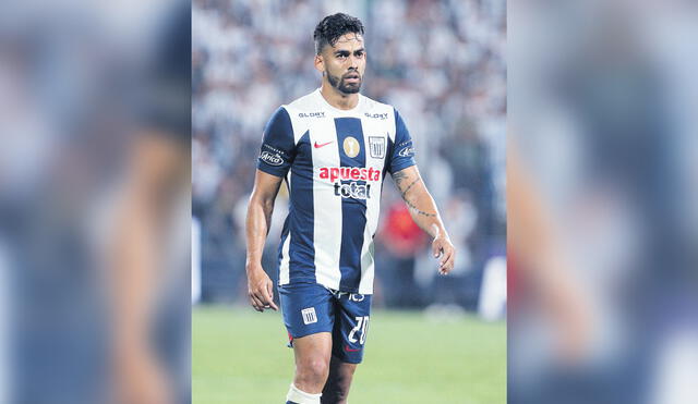 Participaciones. Andrade disputó 16 partidos con Alianza. Foto: difusión