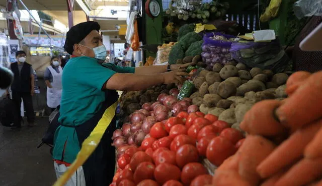 La inflación en alimentos y bebidas no alcohólicas fue de 0,72% en julio. Foto: Andina