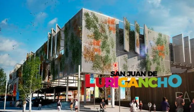 Una concurrida zona de San Juan de Lurigancho será el lugar del nuevo centro comercial de Cencosud. Foto: composición LR/Perú Construye
