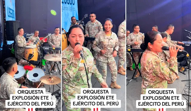 Usuarios se quedaron sorprendidos al escuchar a la orquesta. Foto: composición LR/TikTok/@nelson.tisnado