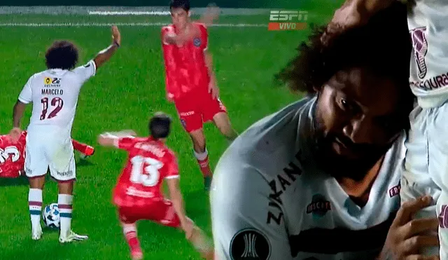 Marcelo es un de los referentes de Fluminense. Foto: composición LR/ESPN - Video: ESPN