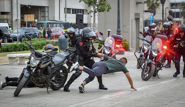 Propuesta. El Gobierno argumenta que hay un déficit de unos 40.000 efectivos policiales. Foto: difusión