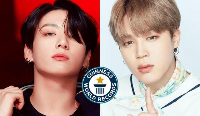 Los integrantes de BTS actualmente promocionan como solistas. Jungkook publicó su canción 'SEVEN' y Jimin lanzó el álbum 'Face'. Foto: composición LR/Hybe/GWR