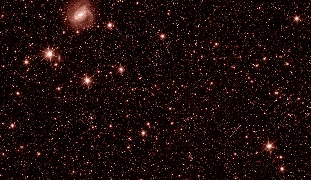 Las imágenes de la materia oscura reveladas se obtuvieron durante una fase temprana. Foto: ESA