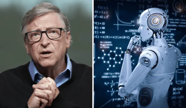 Conoce cuál es la predicción sobre la inteligencia artificial que hizo Bill Gates y ahora se está cumpliendo. Foto: composición LR/CNN/Freepik