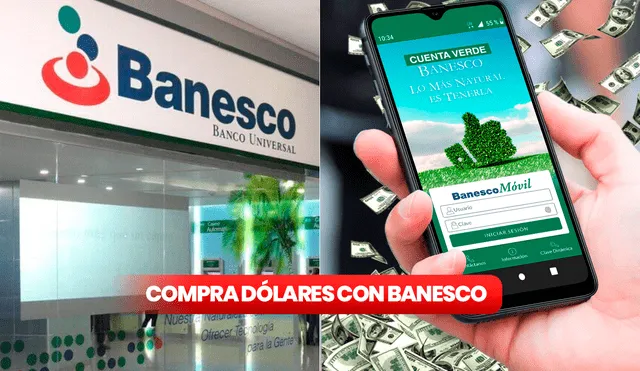 Banesco funciona en Venezuela desde 1992. Foto: composición LR/banesco-panama-blockchain-pagos/banesco/PNG Mart