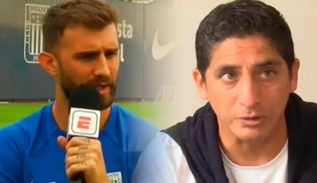 Gino Peruzzi afirmó en una reciente entrevista que se encuentra en buenas condiciones físicas para disputar 90 minutos con Alianza Lima. Foto: composición LR/ESPN Perú/GolPerú - Video: ESPN Perú