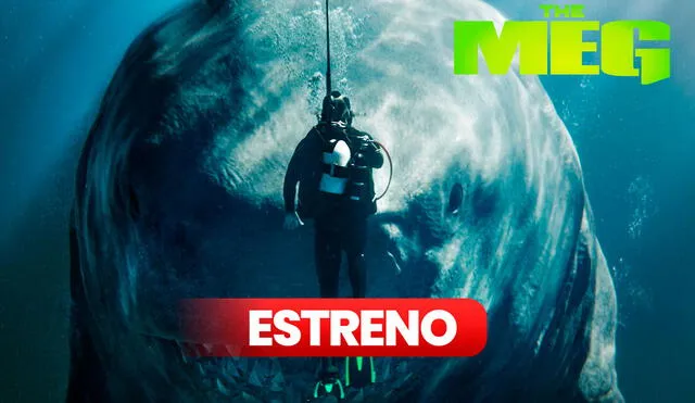 Hoy se estrena 'Megalodón 2: El gran abismo' en las salas de cines del Perú. Foto: Composición LR / Surtido