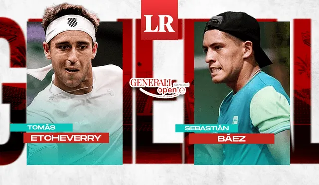 El duelo por las semifinales del ATP Kitzübhel entre Tomás Etcheverry vs. Sebastián Báez EN VIVO lo podrás seguir vía streaming. Foto: composición LR/Etcheverry/Báez/ATP