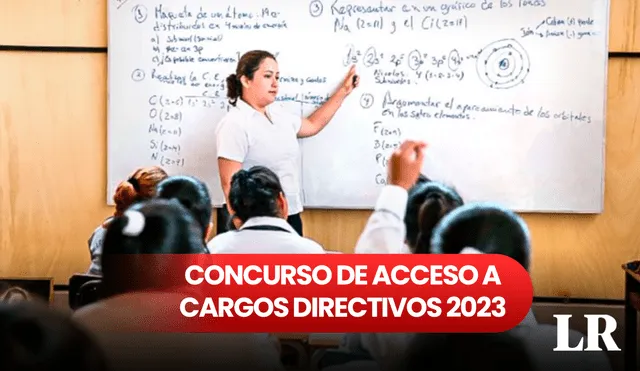 Más de 55.000 profesores participaron del proceso del 2023.  Foto: composición de Fabrizio Oviedo/La República/Andina