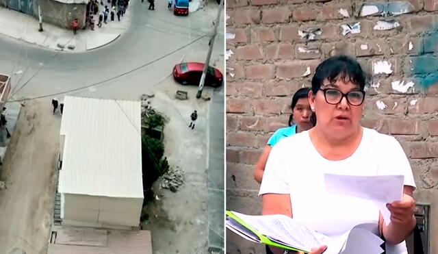 Vecinos piden intervención de la Municipalidad de San Juan de Lurigancho. Foto: composición La República/capturas Latina - Video: Latina