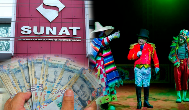 La Sunat realizó su usual supervisión de los espectáculos de Fiestas Patrias. Foto: composición LR/Sunat/Andina/Circo Montercarlo/La República